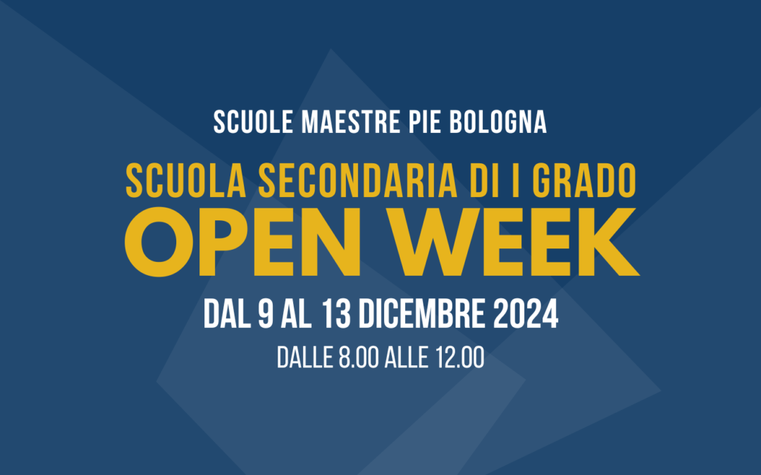 OPEN WEEK – Scuola Secondaria di I Grado